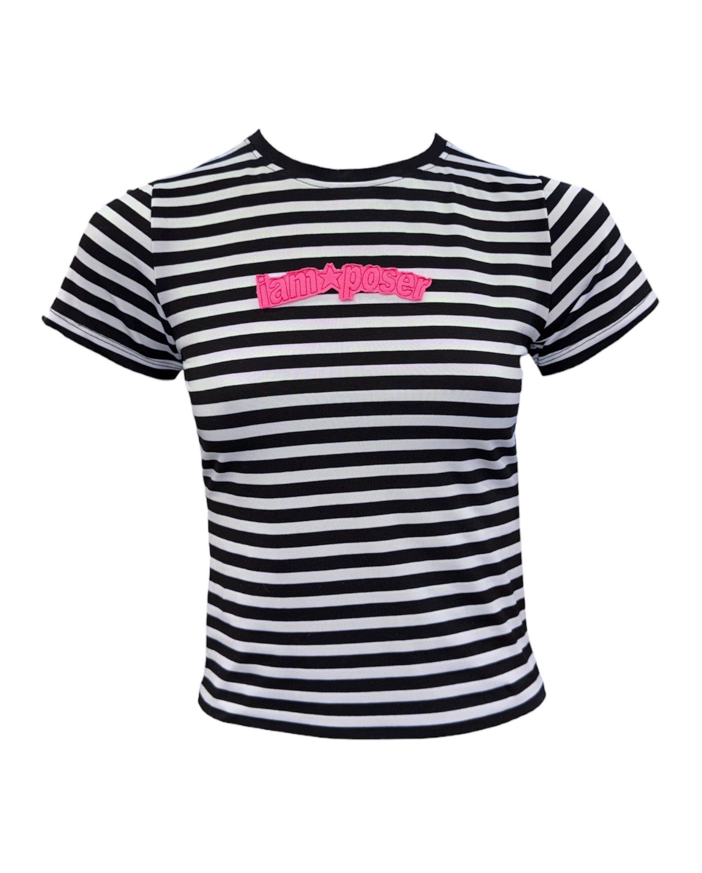 STRIPES B&W BABY TEES