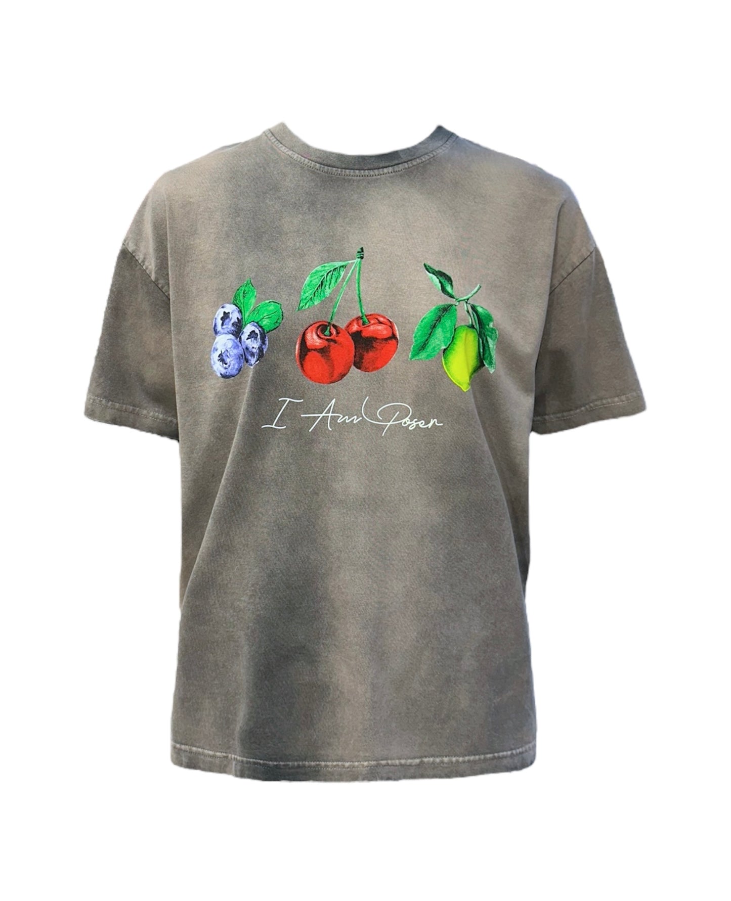 FRUITS ACID WASH TEE