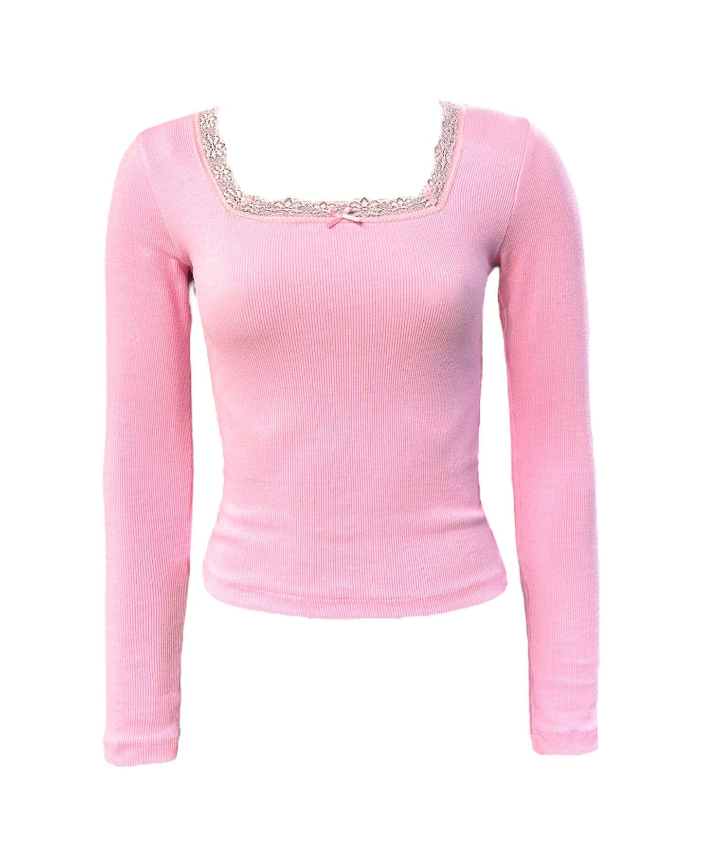 RIB PINK TOP
