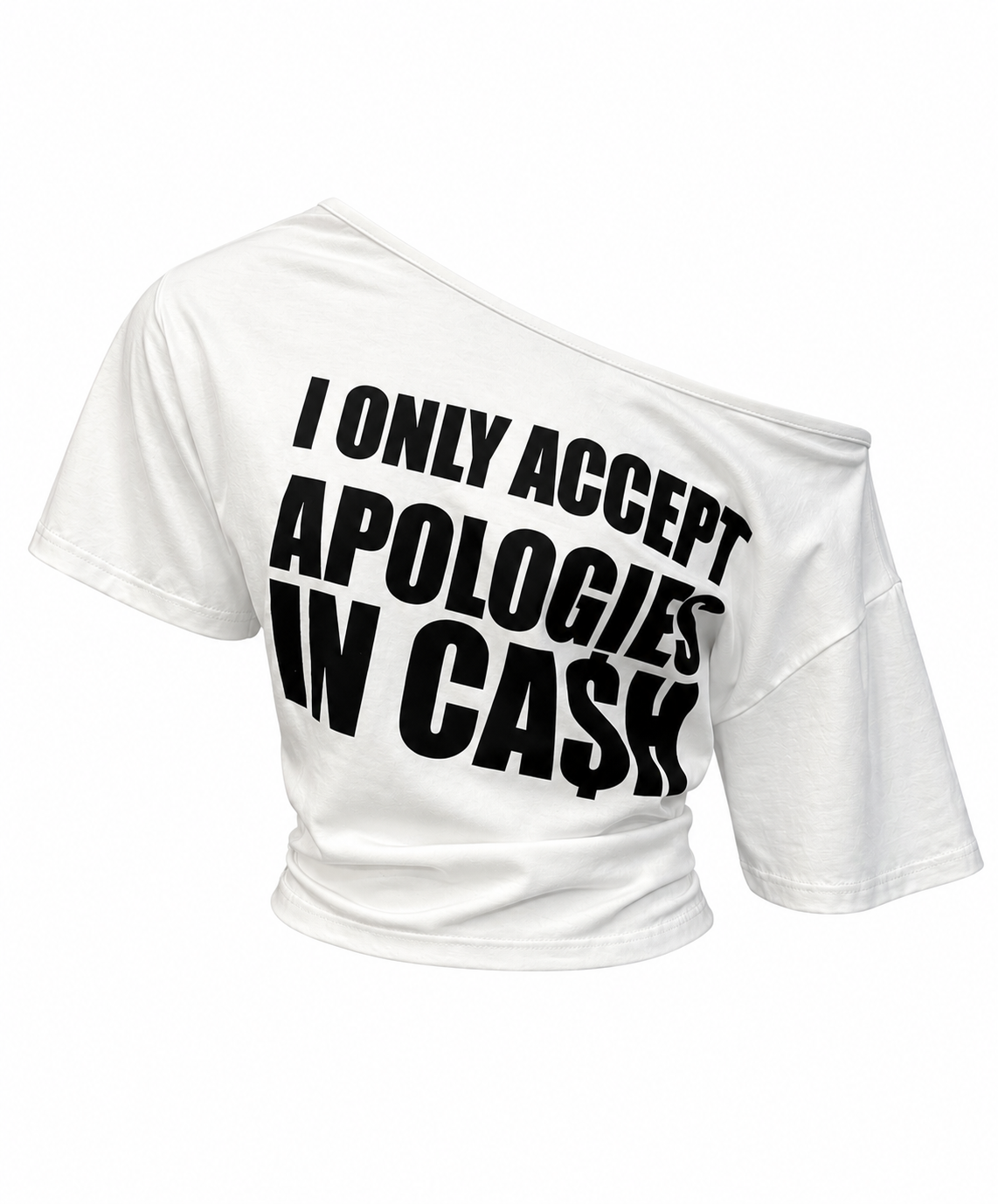 CA$H ONLY OFF SHOULDER