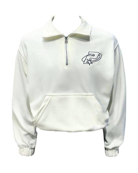 COZY LOGO HOODIE WHITE
