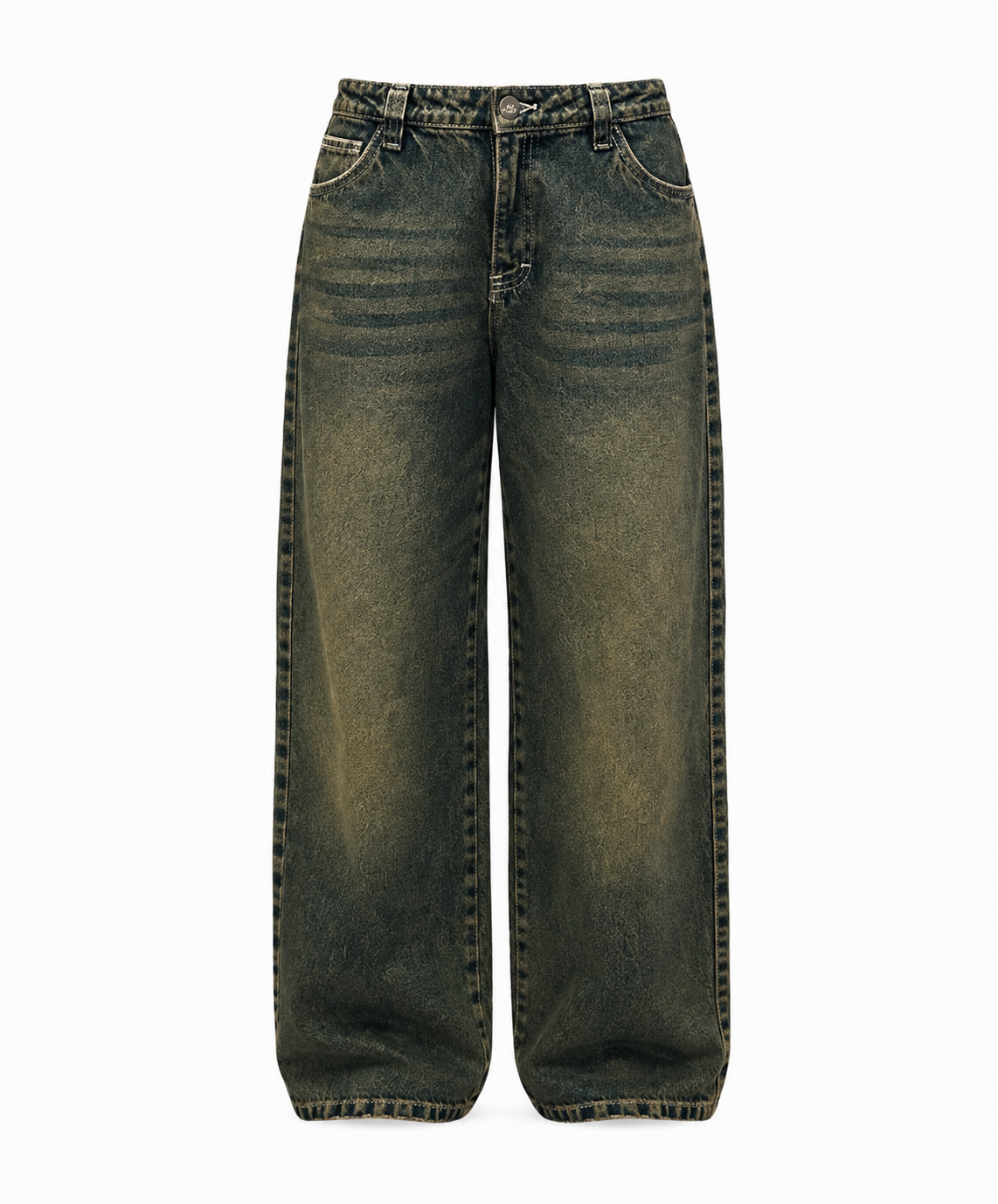 BELLA JEAN DARK GREEN LOW RISE