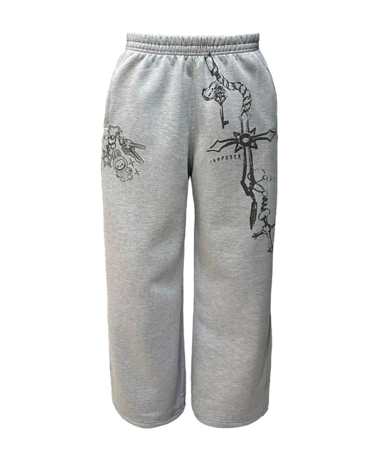 LABUBU KEYS SWEATPANTS