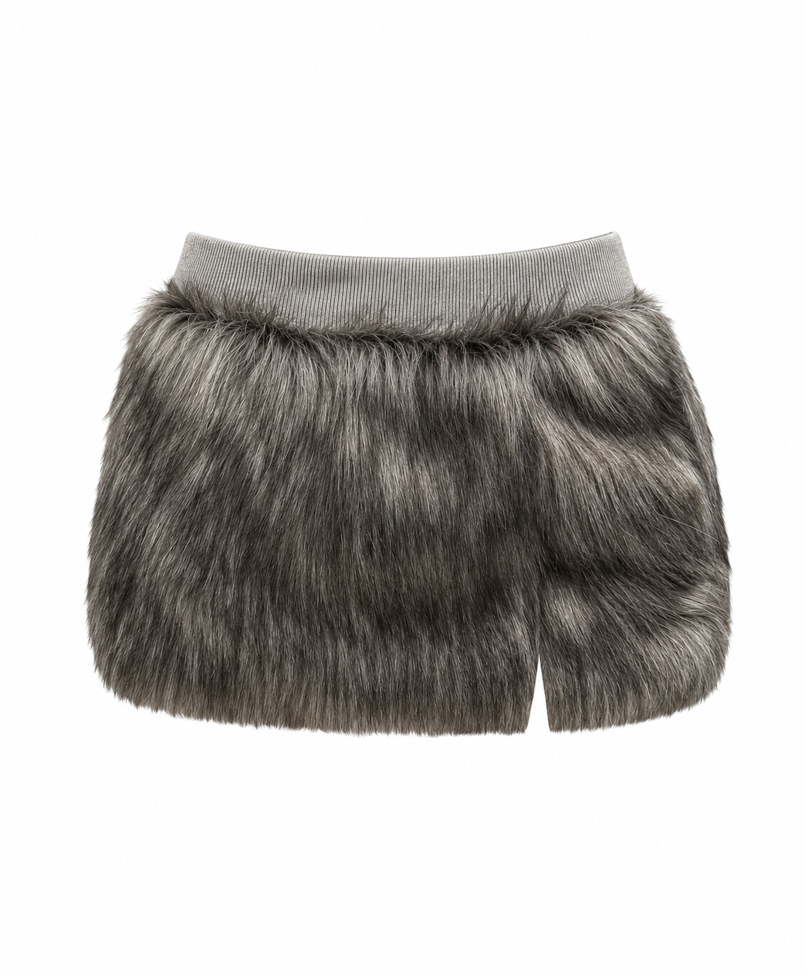 WOLF GIRL GREY MINI SKIRT