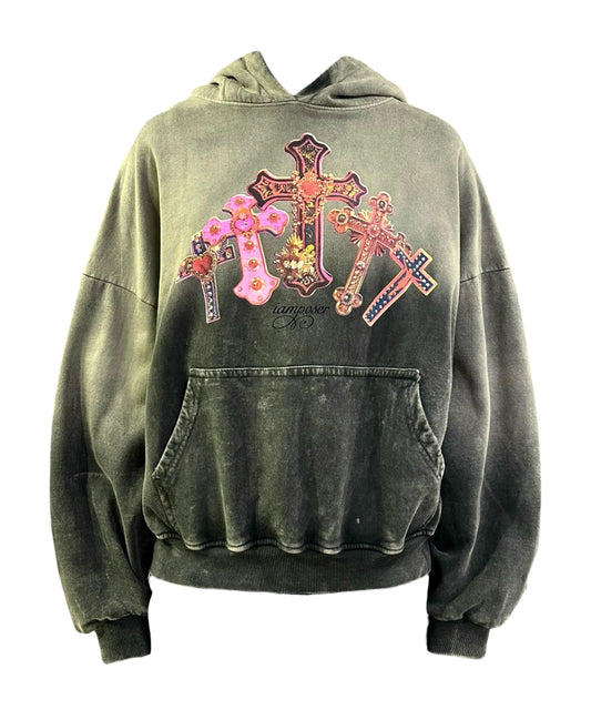 SAINT ACID GREEN HOODIE