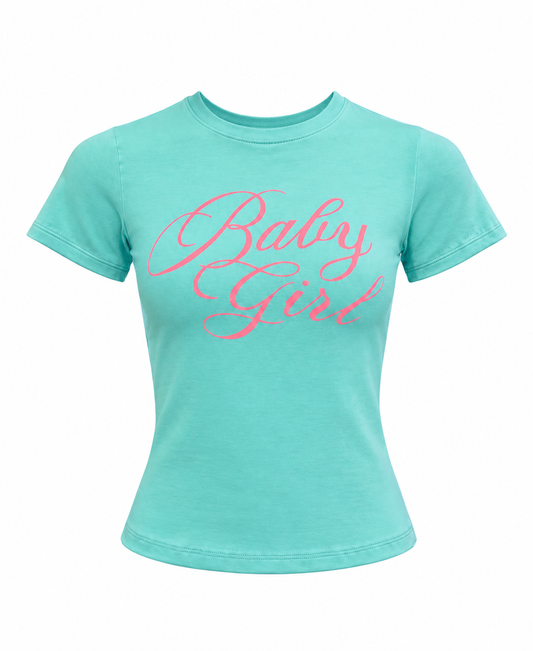 BBGIRL AQUA BABY TEE