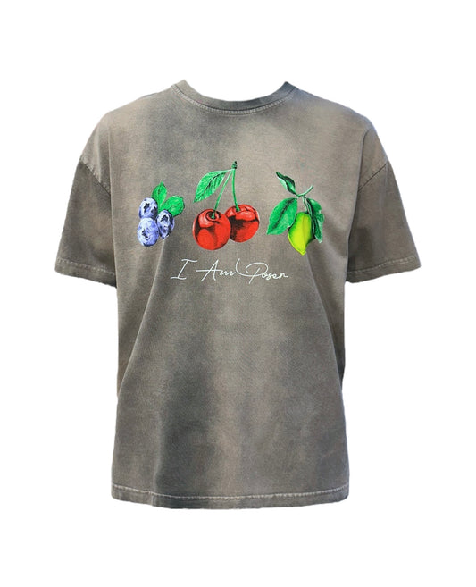 FRUITS ACID WASH TEE