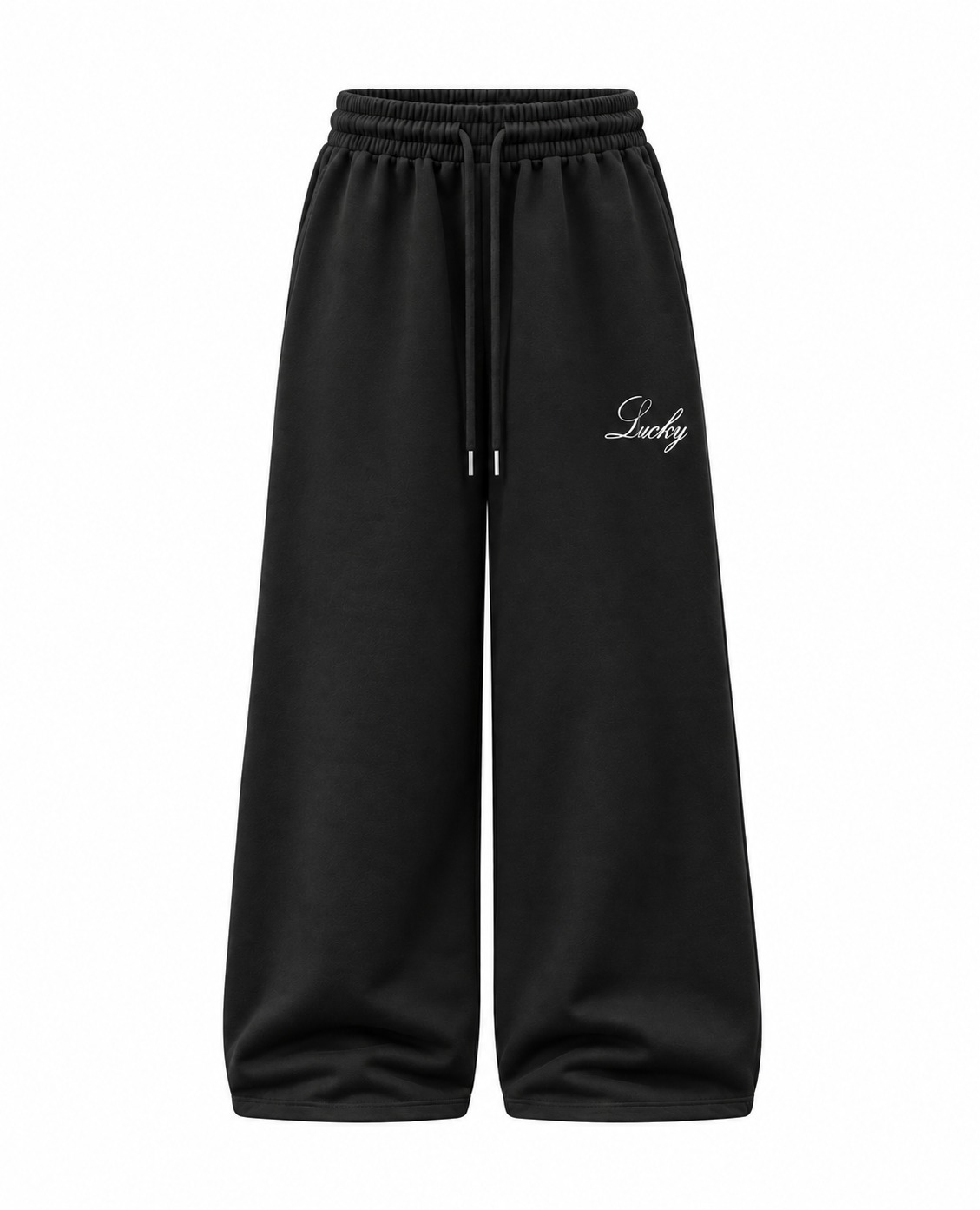 LUCKY BLACK SWEATPANTS