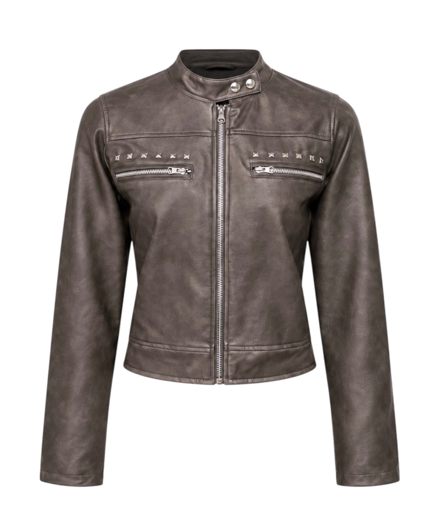 KYLIE VINTAGE GREY SLIM JACKET