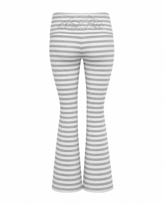 YOGA MELANGE STRIPES PANTS