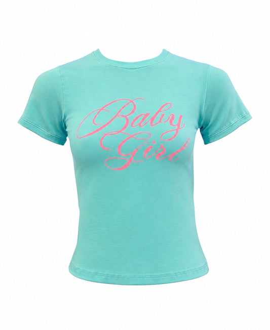 BBGIRL AQUA BABY TEE