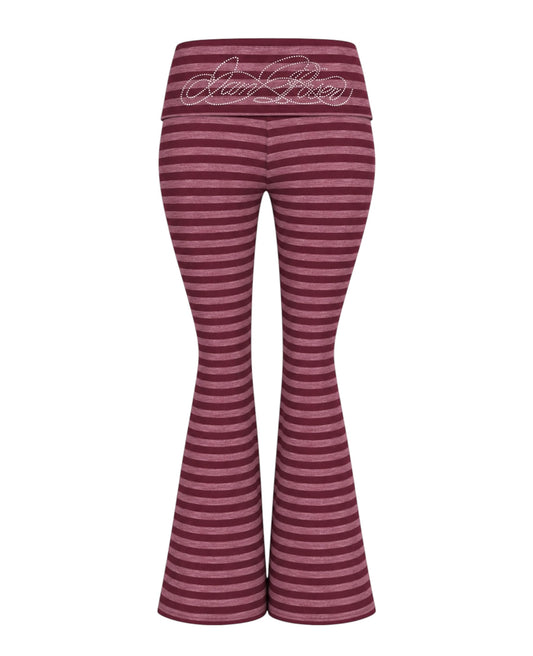 YOGA CHERRY STRIPES PANTS