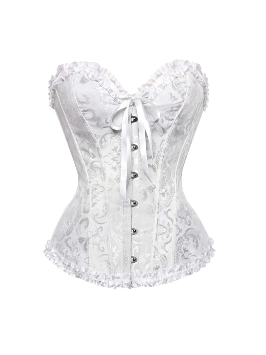 SNOW GIRL WHITE CORSET