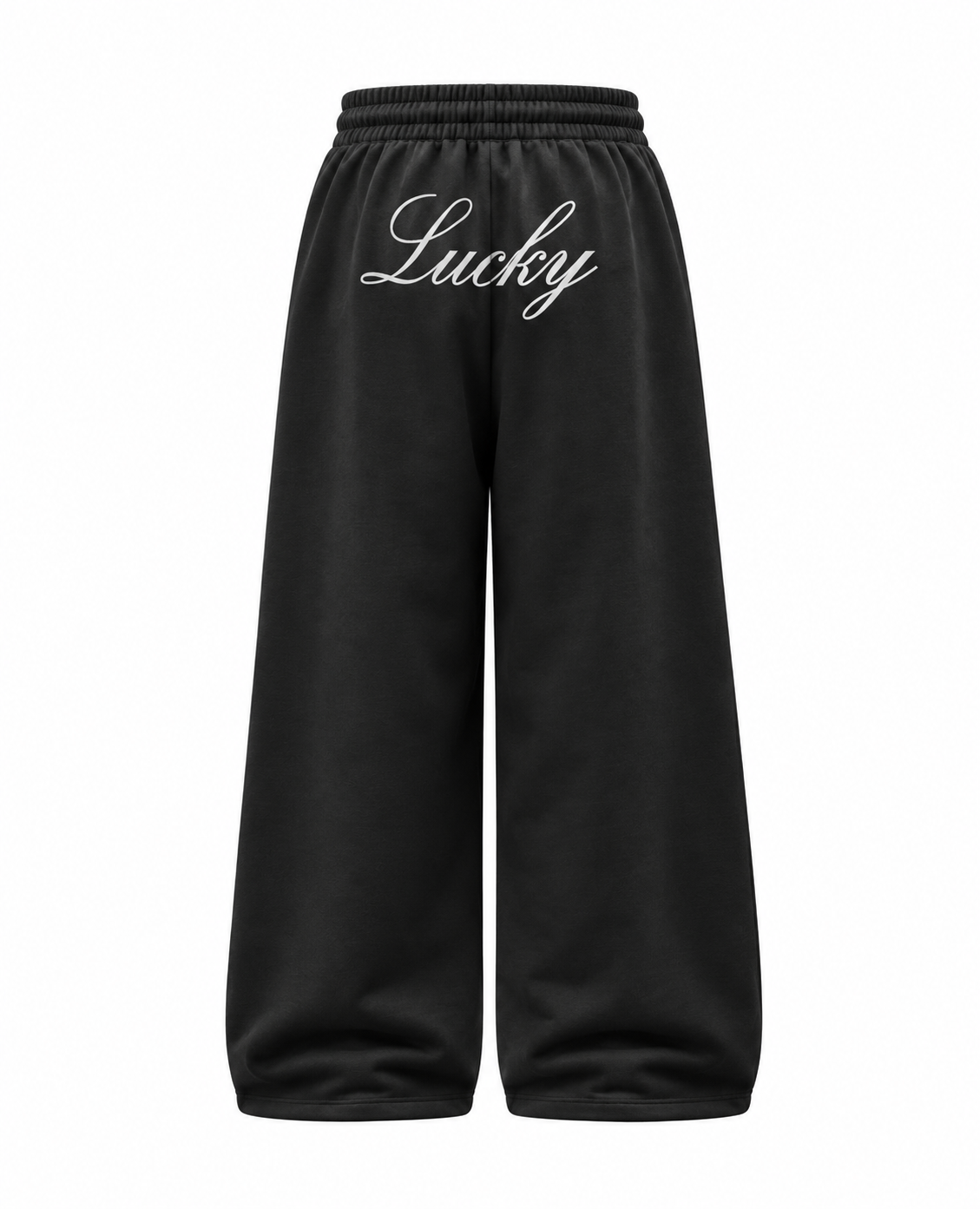 LUCKY BLACK SWEATPANTS