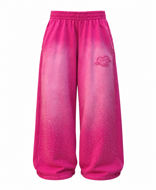 BLING ACID FUCSIA SWEATPANTS