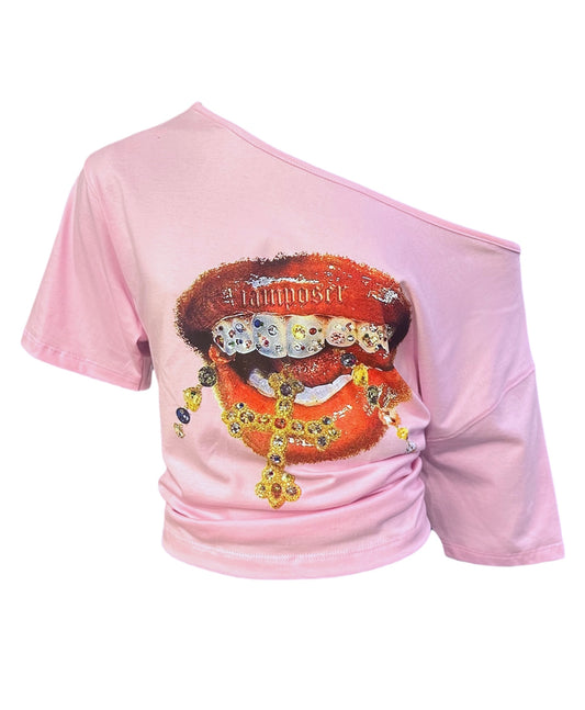 TOUNG OFF SHOULDER TEE