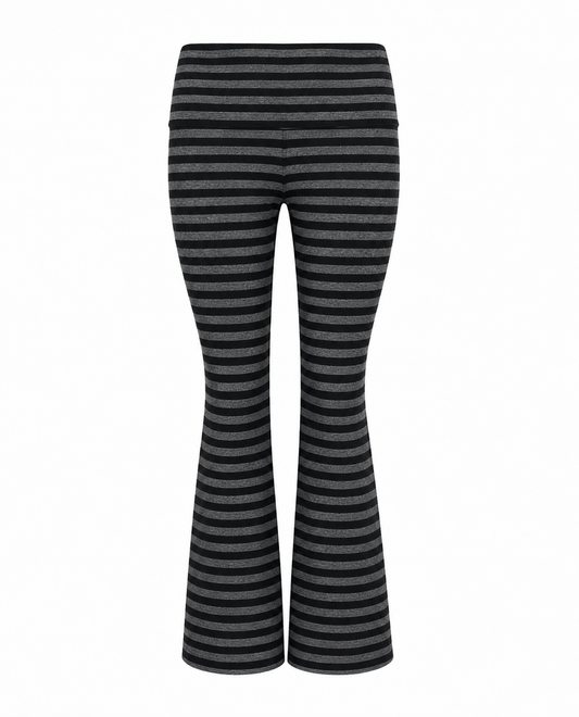 YOGA BLACK STRIPES PANTS