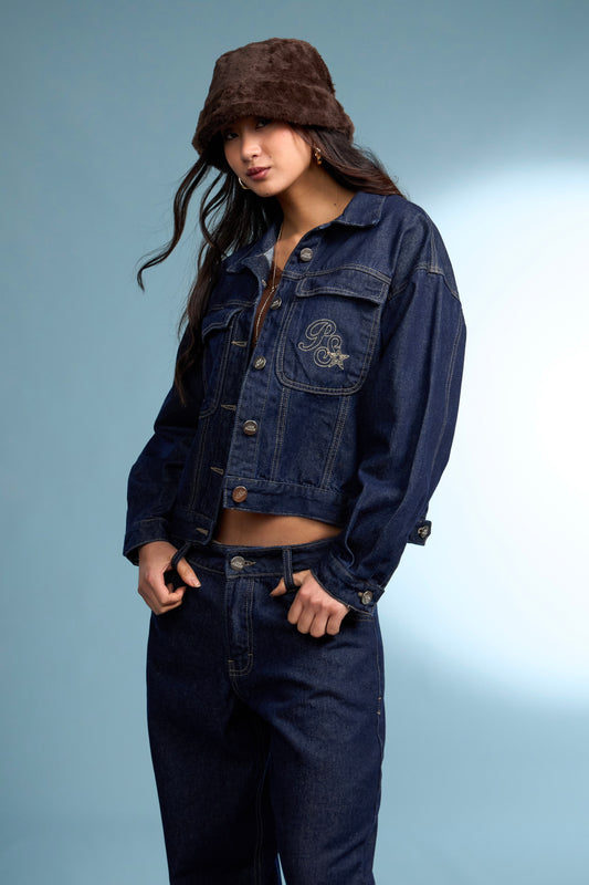 RAW DENIM JACKET